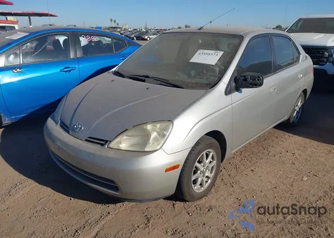 2002 Toyota Prius z USA, uszkodzony, nr VIN JT2BK18U720051491